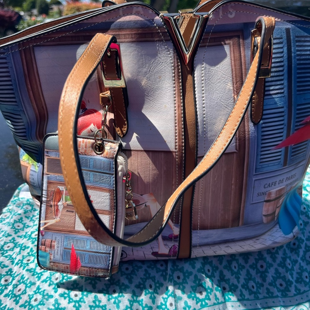 Stylish Multicolor Women's Bag Set